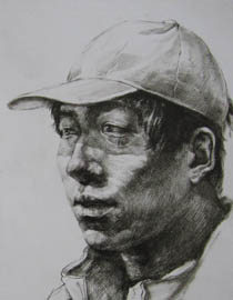 湖北美术学院2011年素描优秀试卷85