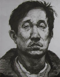 湖北美术学院2011年素描优秀试卷86