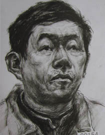 湖北美术学院2011年素描优秀试卷88