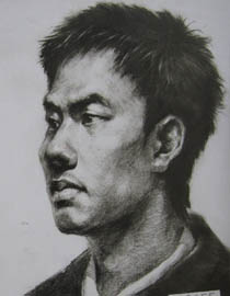 湖北美术学院2011年素描优秀试卷89
