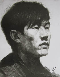 湖北美术学院2011年素描优秀试卷18