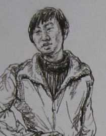 湖北美术学院2011年速写优秀试卷59