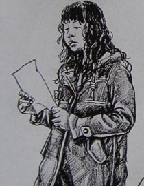 2010-2011年天津美术学院速写优秀试卷21（绘画、雕塑）