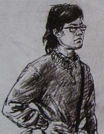 2010-2011年天津美术学院速写优秀试卷27（绘画、雕塑）