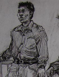 2010-2011年天津美术学院速写优秀试卷65（绘画、雕塑）
