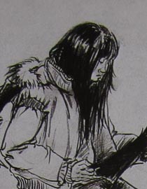 2010-2011年天津美术学院速写优秀试卷48（绘画、雕塑）