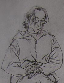 2010-2011年天津美术学院速写优秀试卷72（绘画、雕塑）