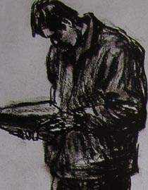 2010-2011年天津美术学院速写优秀试卷50（绘画、雕塑）