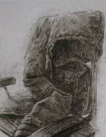 2011年清华大学美术学院素描高分试卷13（设计）