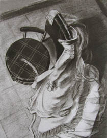 2011年清华大学美术学院素描高分试卷16（设计）