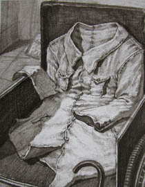 2011年清华大学美术学院素描高分试卷21（设计）