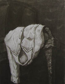 2011年清华大学美术学院素描高分试卷25（设计）