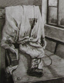 2011年清华大学美术学院素描高分试卷31（设计）