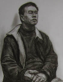 2011年清华大学美术学院素描高分试卷38（造型）