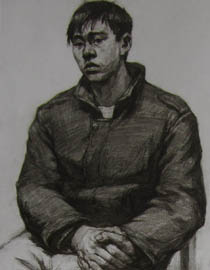 2011年清华大学美术学院素描高分试卷46（造型）