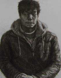 2011年清华大学美术学院素描高分试卷48（造型）