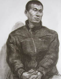 2011年清华大学美术学院素描高分试卷49（造型）