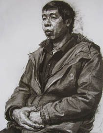 2011年清华大学美术学院素描高分试卷58（造型）