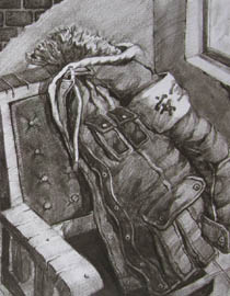 2011年清华大学美术学院素描高分试卷3（设计）