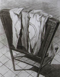 2011年清华大学美术学院素描高分试卷5（设计）
