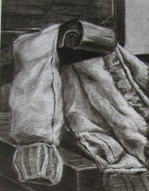 2011年清华大学美术学院素描高分试卷6（设计）
