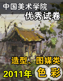 2011年中国美术学院造型、图媒类色彩优秀试卷