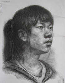 中国美术学院2011年素描优秀试卷35