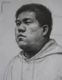 中国美术学院2011年素描优秀试卷45