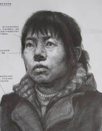 中国美术学院2011年素描优秀试卷3