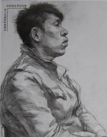 中国美术学院2011年素描优秀试卷57