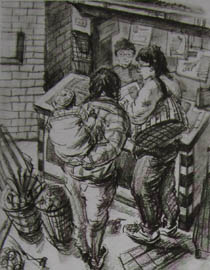 2011年清华大学美术学院速写高分试卷2（设计）