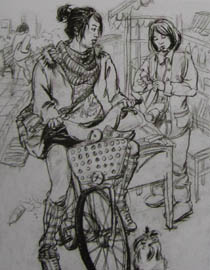 2011年清华大学美术学院速写高分试卷14（设计）