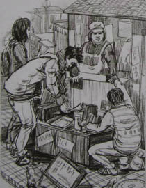 2011年清华大学美术学院速写高分试卷18（设计）
