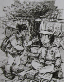 2011年清华大学美术学院速写高分试卷20（设计）