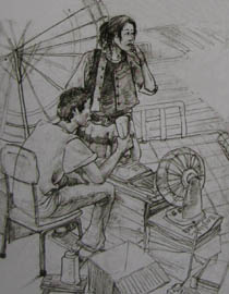 2011年清华大学美术学院速写高分试卷34（设计）