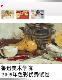 2009年鲁迅美术学院色彩优秀试卷