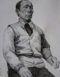 央美清华双状元黄思思素描头像优秀作品28