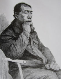 央美清华双状元黄思思素描头像优秀作品29