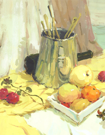 北京华艺名画室色彩投稿作品10（学生）