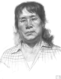北京华艺名画室素描投稿作品14（学生）