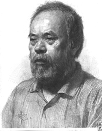 北京华艺名画室素描投稿作品17（学生）