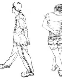 马超2012年速写优秀作品（4）