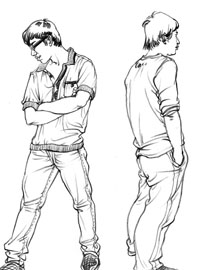 马超2012年速写优秀作品（5）