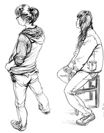 马超2012年速写优秀作品（8）