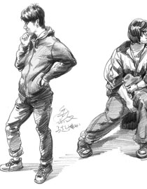 马超2012年速写优秀作品（15）