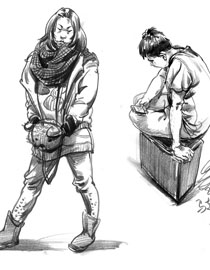 马超2012年速写优秀作品（19）
