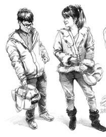 马超2012年速写优秀作品（20）