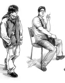 马超2012年速写优秀作品（22）