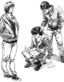马超2012年速写优秀作品（23）