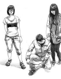 马超2012年速写优秀作品（25）
